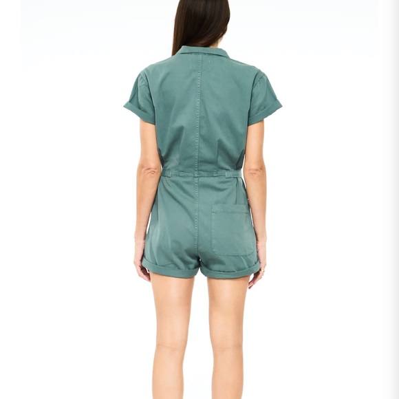 Pistola sz M olive green short jumpsuit - Picture 6 of 8